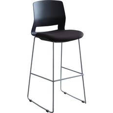 Silver Office Chairs Lorell Artic Series Stack Stool Office Chair