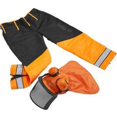 Skærebukser arbejdstøj Trolla 12200 Safety Set with Trousers and Helmet