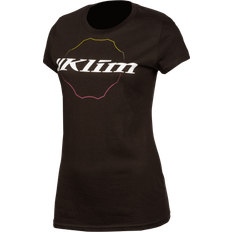 Klim T-Shirt Excel Dame, Sort/Hvid