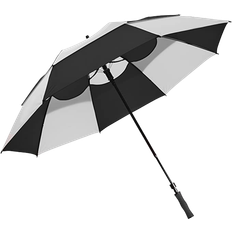 Wind Vent Golf Umbrella - Black/White
