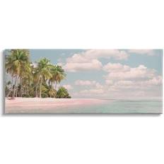 Wall Decor Stupell Industries Clear Water Tropical Beach Coast Sun Bleached Photography Canvas & Fabric Wall Decor