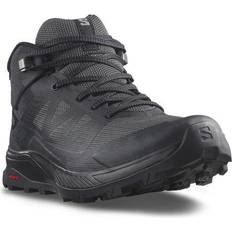 Salomon trekking skor outrise Salomon Trekking-skor Outrise Mid Gtx W L47160500 Black/Black/Ebony Svart