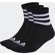 Adidas Strumpor adidas Strumpor 3-stripes Cushioned Sportswear Mid-cut 3-pack Svart/vit Svart