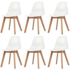 vidaXL Polypropylene Køkkenstol 82cm 6stk