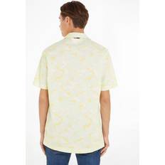 Camouflage Skjorter Tommy Jeans TJM RLX CAMO AOP SS SHIRT Grøn