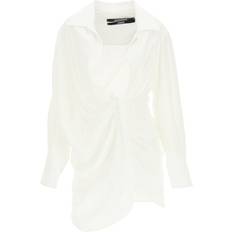 Jacquemus White Le Papier 'La Robe Bahia' Minidress White FR