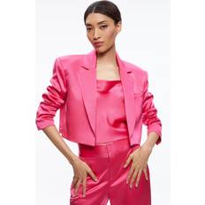 Alice + Olivia Shan Boxy Oversized Blazer Roze