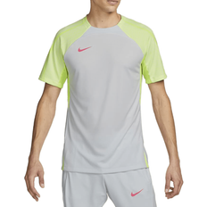 Nike Dri-FIT Strike Short-Sleeve Football Top Men's - Pure Platinum/Volt/Barely Volt/Hyper Pink