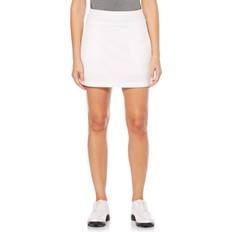 Faldas PGA tour Apparel Women's 17" Stretch Woven Golf Skort, 10, White, Polyester/Spandex Golf Apparel Shop White