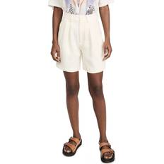 Anine Bing Linnen Shorts - Dames - Linnen/Vlas