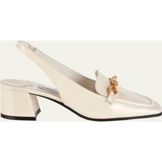 Jimmy Choo Diamond Tilda Slingback Heeled Loafers - Women's