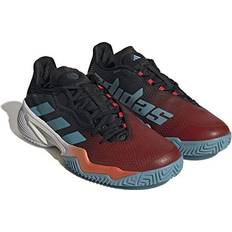 adidas Barricade Tennis Shoes Preloved Red Mens