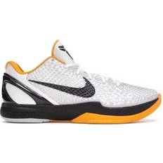 Men - Polyurethane Basketball Shoes Nike Zoom Kobe 6 Protro M - White/Neutral Grey/Del Sol/Black