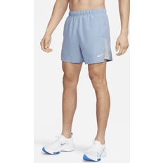 Men - Silver Shorts Nike Men's Challenger Dri-FIT 5" Brief-Lined Running Shorts in Blue, DV9363-479 Blue