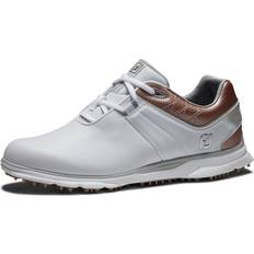 Rosa Golfschuhe FootJoy Women's ProSL Golf Shoe, White/Rose/White