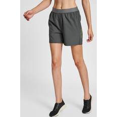 Hummel Pantalón Corto de Entrenamiento Mujer GG - Gris