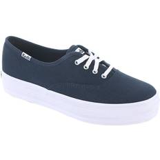 Shoes Keds The Platform Canvas Women's Navy