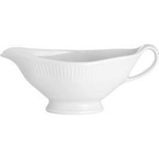 Porcelana Salseras Pillivuyt Con Asa Plissé 32 cl Blanco Salsera 0.32L