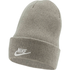 Nike Cotton Beanies Nike Sportswear Utility Beanie - Dark Grey Heather/White