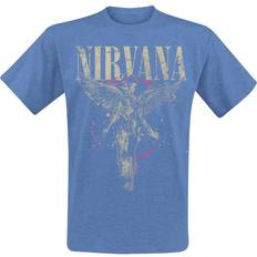 In Utero T-shirt - Mixed Blue