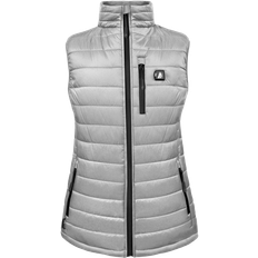 Elastane/Lycra/Spandex - Women Vests ActionHeat Women's 5V Battery Heated Puffer Vest - Antarctica White