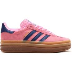 Adidas originals gazelle blue adidas Gazelle Bold W - Pink Glow/Victory Blue/Gum