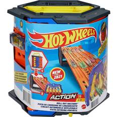 Metal Pistas de Coches Hot Wheels Roll Out Raceway Track GYX11