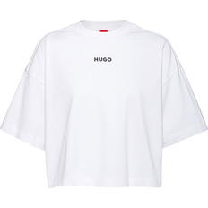 HUGO BOSS Daylora Crop Top - White