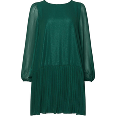 Noella Dagmar Lurex Dress - Green