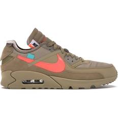 Nike Off-White x Air Max 90 Desert Ore M - Desert Ore/Hyper Jade/Bright Mango