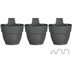 Casseroles Elho Vibia Campana Forêt Vertical Set 3 - Anthracite - L 17.1 x W 20.7 x H 29.7 cm