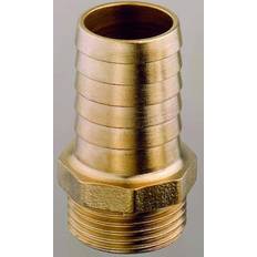 Guidi slangestudse udv. gevind messing 1/4", 6mm