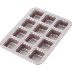 Gold Bakeware CHEFMADE Brownie 12-Cavity Muffin Tray