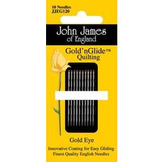 Pins & Needles John James Gold'n Glide Quilting Needles -Size 10 10/Pkg