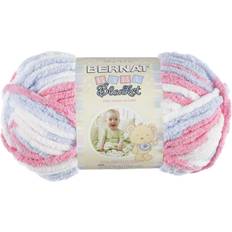 Bernat Bernat baby blanket yarn-pink & blue ombre -161103-3305