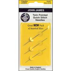 Pins & Needles John James Twin Pointed Quick Stitch Tapestry Hand Needles-Size 22 3/Pkg