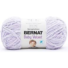 Bernat Bernat baby velvet big ball yarn-lilac blooms -164186-86032