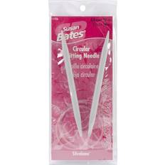 Susan Bates Silvalume Circular Knitting Needles 36"-Size 11/8mm