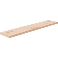 vidaXL Hyldeplade 100x20x2,5 massivt Reolsystem