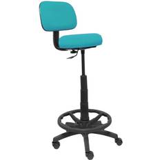 Türkis Bürostühle P&C Bali Plains Adjustable Stool Silber Grün Bürostuhl