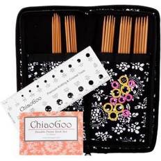 ChiaoGoo Double Point Sock Set Sukkapuikot Bambu Patina 6' 15 cm