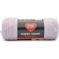 Yarn & Needlework Supplies Red Heart Super Saver Brushed Yarn-Lilac Dew