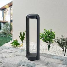 Outdoor Lighting Bollards Lucande Habsa LED Garden Bollard