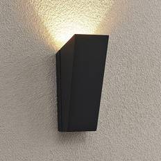 Lucande Maniela D'Extérieur LED, Uplight - Anthracite Applique murale