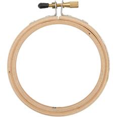 Natural Wood Embroidery Hoop W/Round Edges 3"