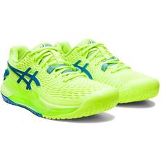 Asics Green Racket Sport Shoes Asics Gel-Resolution Women's Court Shoes SS23