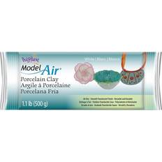 Clay Polyform Model air porcelain clay 1.1lb-white -ad3350