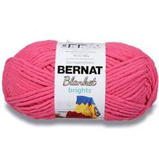 Bernat blanket brights big ball yarn-pixie pink -161212-12008