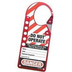 Master Lock 427 Labeled Lockout Hasp Snap-On 5