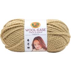 Lion Brand Peanut WoolEase Thick & Quick Yarn